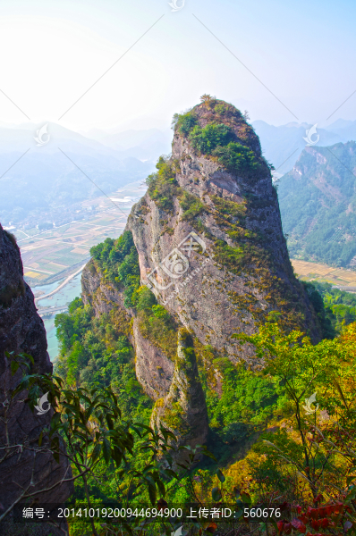 仙居,響石山,雞冠巖