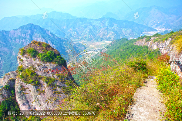 仙居,響石山,雞冠巖