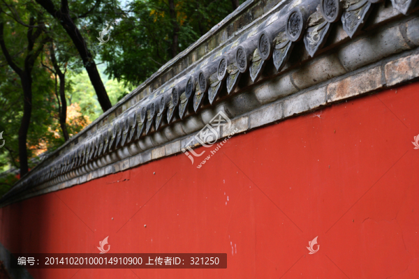 古建紅墻