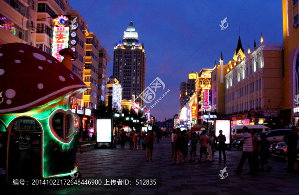 滿洲里夜景