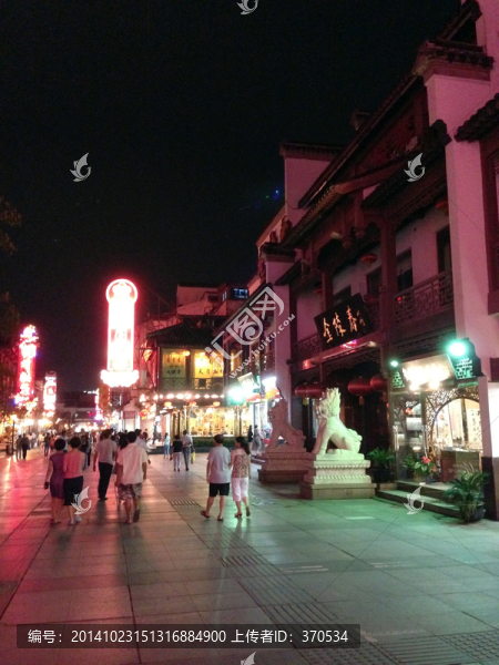 夫子廟,商業(yè)街,著名景點,南京