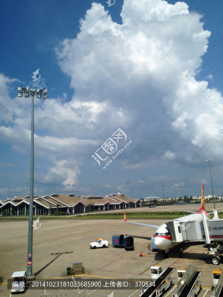 美蘭國際機(jī)場(chǎng),海南省,停機(jī)坪