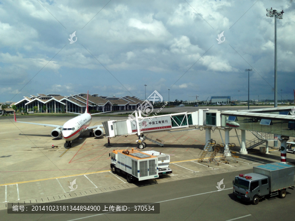 美蘭國際機場,海南省,停機坪