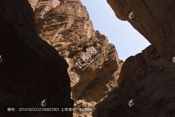 一線天,天山神秘大峽谷,幽深