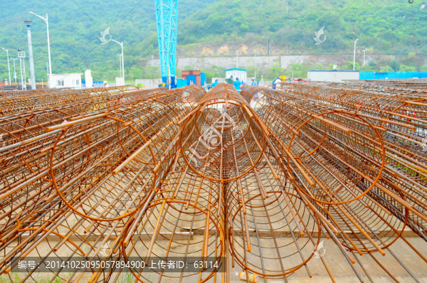 建筑施工,鋼筋綁扎,混凝土施工