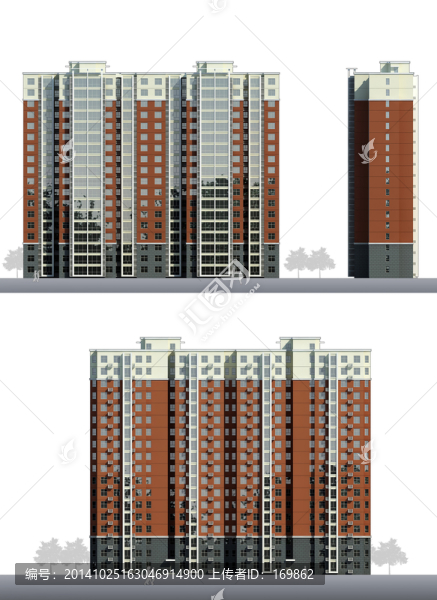 住宅立面效果圖