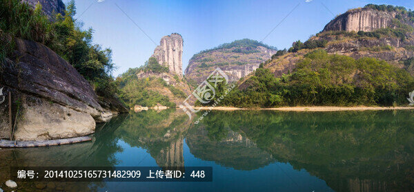 武夷山全景圖