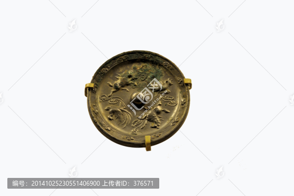 天馬鸞鳳紋銅鏡