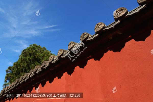 岱廟紅墻