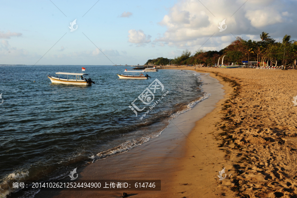 巴厘島海灘晨曦