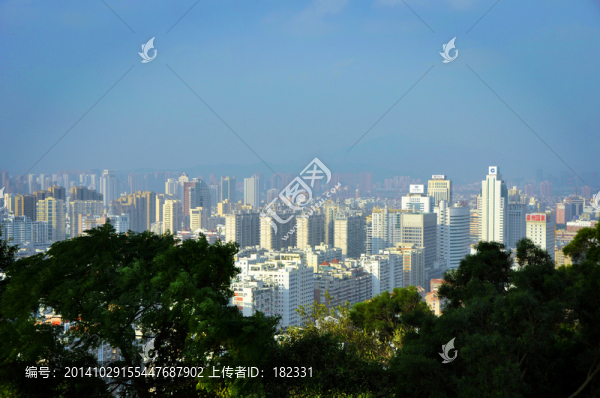 都市高樓俯瞰