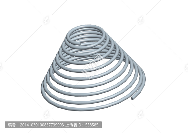 塔簧,彈簧3D（tif未分層）