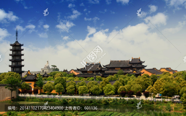 覺皇寺全景