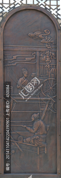 紡織,文化傳播,傳統(tǒng)文化,浮雕