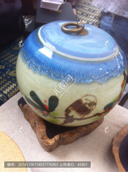 陶瓷,荷花,碗,瓷器,碟子,彩