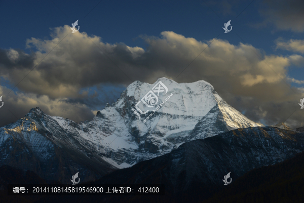 圣山斜陽(yáng)