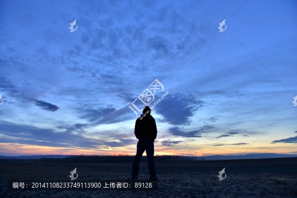 晚霞