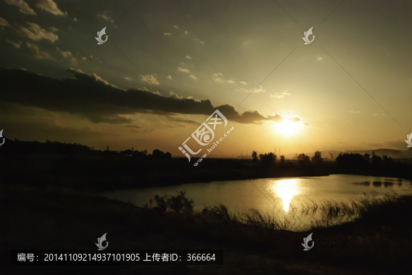 黃河落日