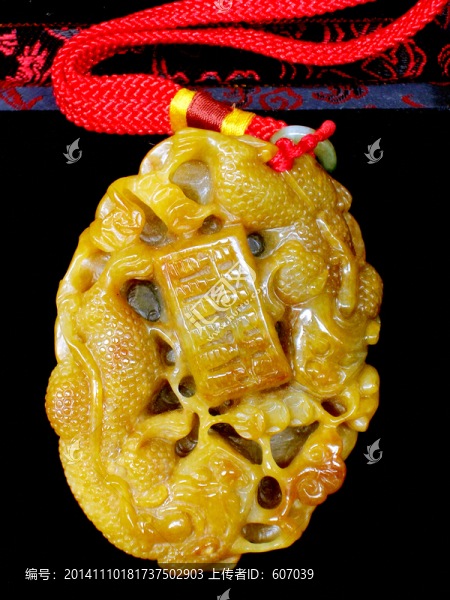 翡翠算盤祥龍