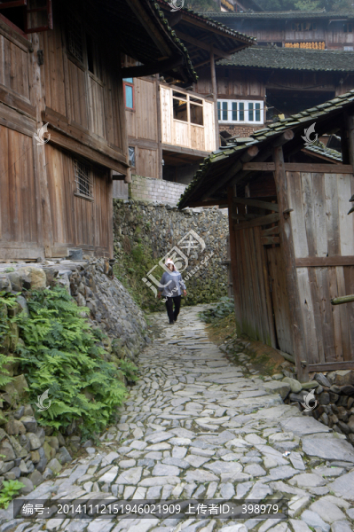 貴州苗族村寨民居