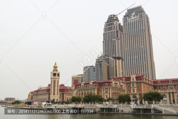 天津海河建筑群