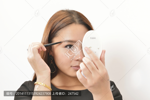 畫眉,畫眉毛,高清化妝圖