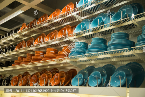 餐具陳列展示
