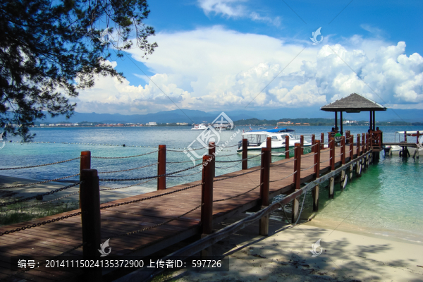 沙巴海島風光