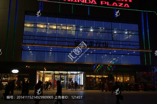 霓虹燈,led燈,商場,燈光照