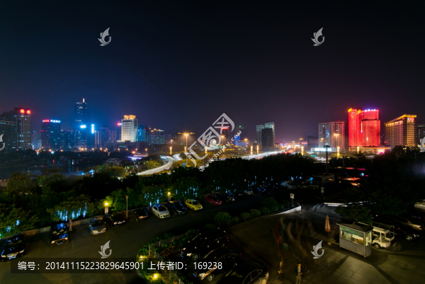 南寧,瑯東夜景