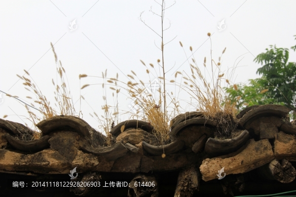 爨底下村,屋瓦