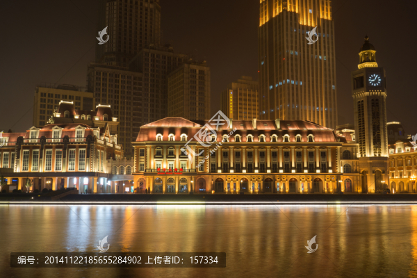 津灣夜色燈光