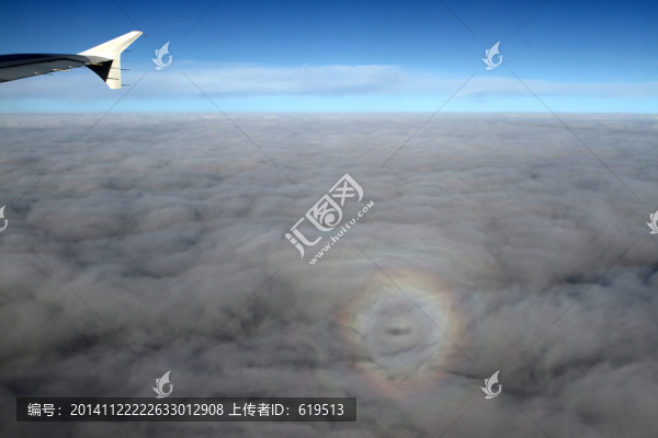 空中看霧霾