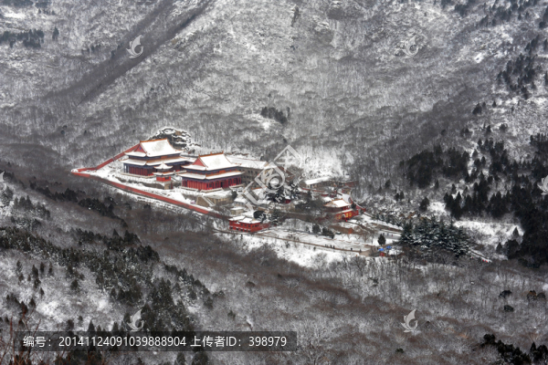 山中的寺廟