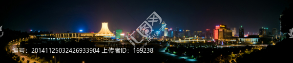 廣西南寧會(huì)展中心,高清夜景全景