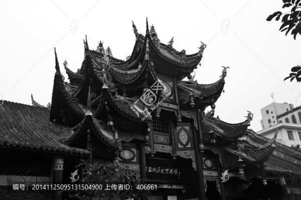 中國風(fēng)古建筑群