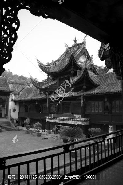 中國風(fēng)古建筑群