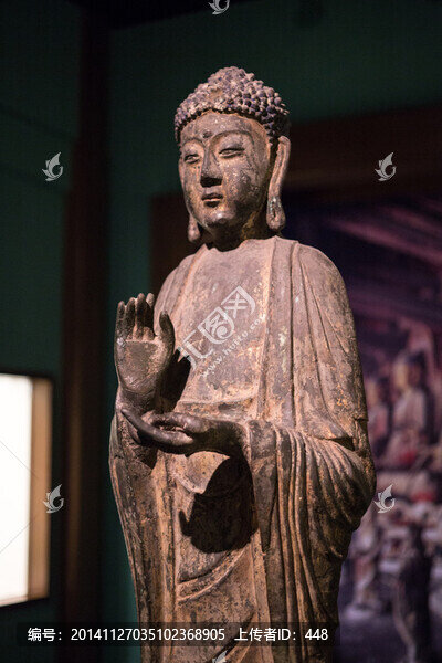 銅釋迦佛立像,遼代佛像