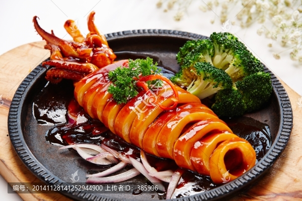 燒汁大鮮魷