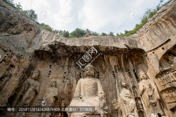 龍門(mén)石窟佛像