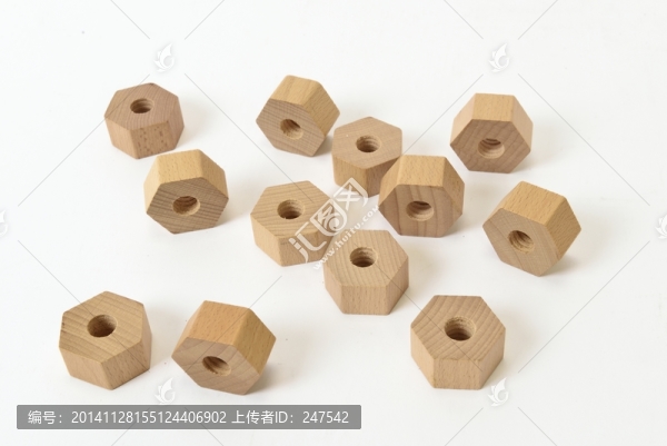 木制玩具,螺絲帽