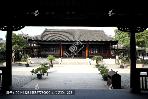蘇州木瀆古鎮(zhèn)虹飲山房