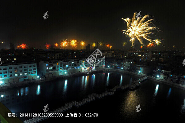 春節(jié)禮花斗艷