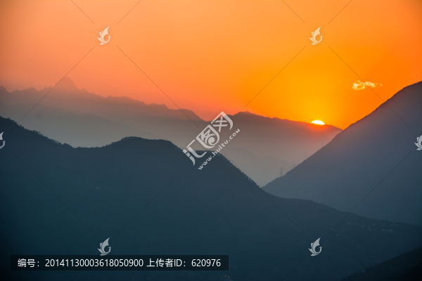 日落