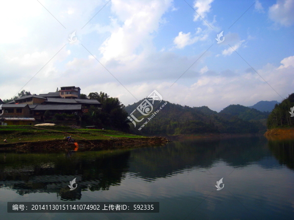 青獅潭蘭田山村