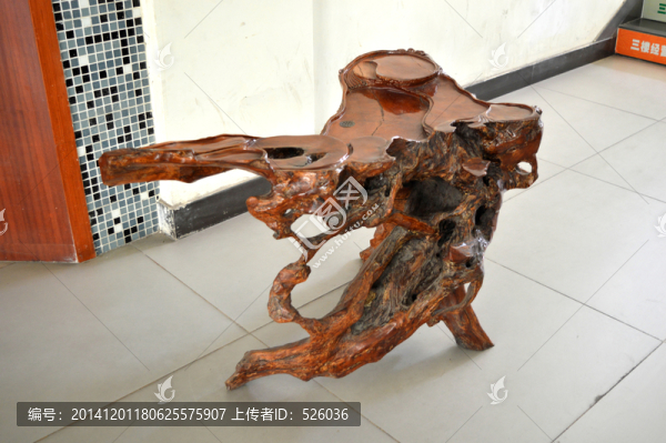 根雕茶幾