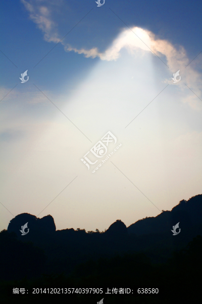 丹霞山群象過江