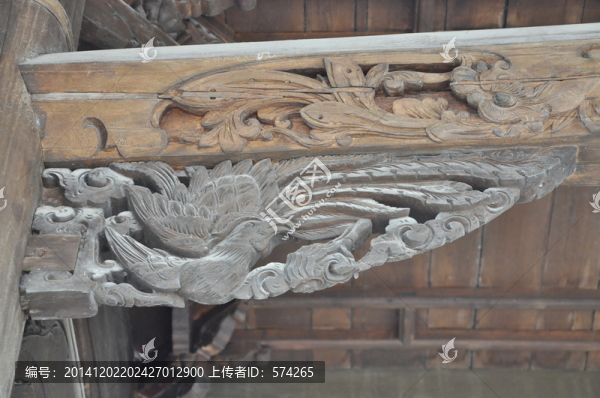 房梁鳳雕