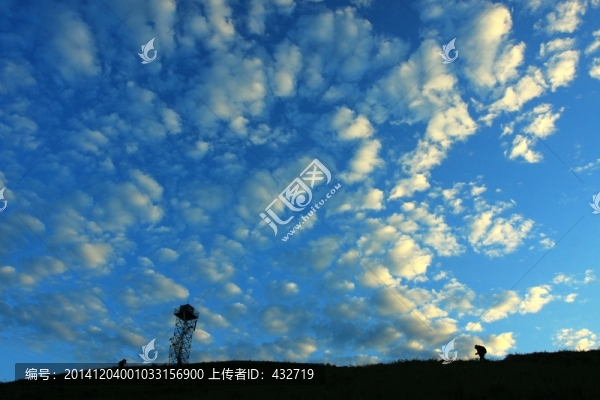 天空素材,大地,攝影人