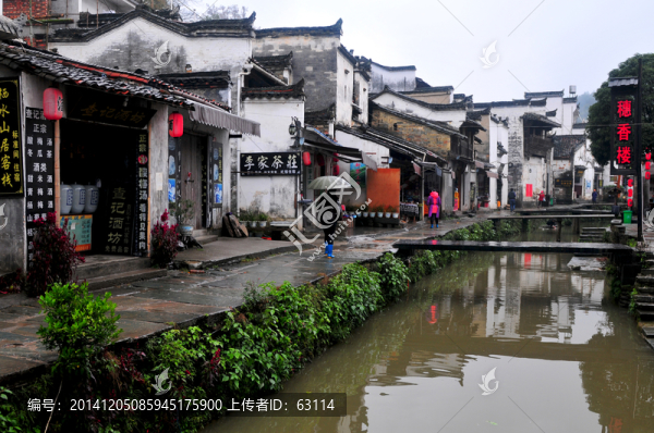 婺源秋色,徽派建筑,古民居